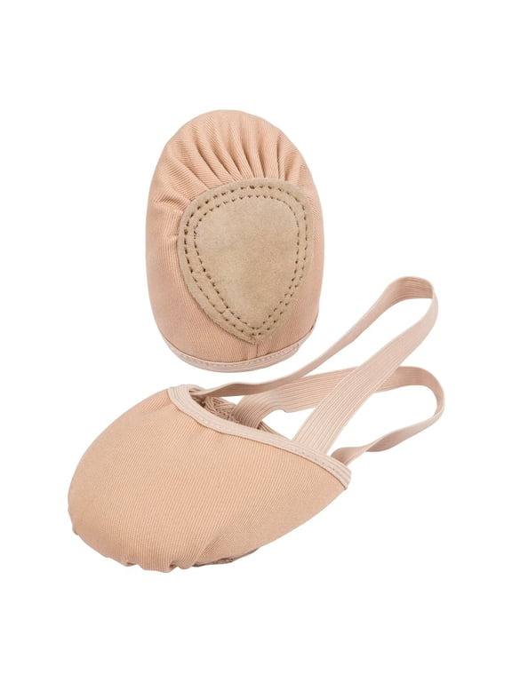 Stretchy Canvas Pirouette Shoes Half Sole Dance Shoes for Ballet, Lyrical, Modern, Jazz and Contemporary