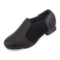 thumbnail image 1 of Dynadans Unisex-Child Elastic Slip on Tap Shoe for Girls and Boys Tap Flat, 1 of 5
