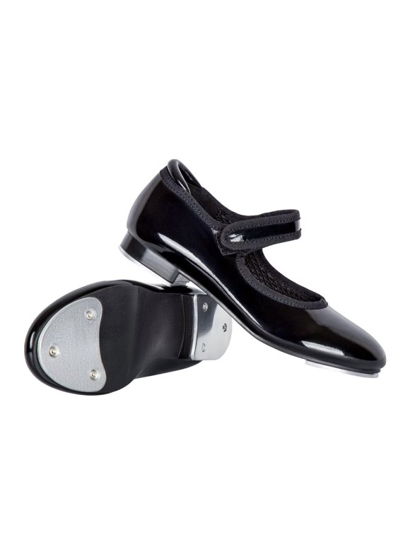 Upgraded Easy Strap Tap Shoe for Girls and Boys Maryjane Dance Flat