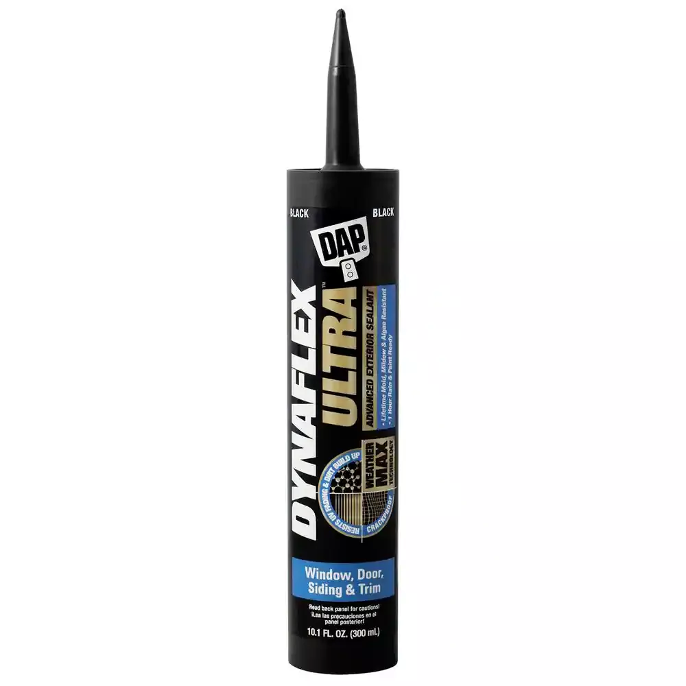 Dynaflex Ultra 10.1 Oz. Black Exterior Sealant For Windows, Doors, And Siding
