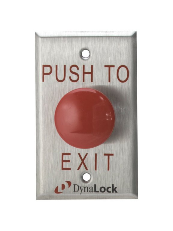 6290 Push Button Exit Device Egress Device, PNEUMATIC US32D FINISH