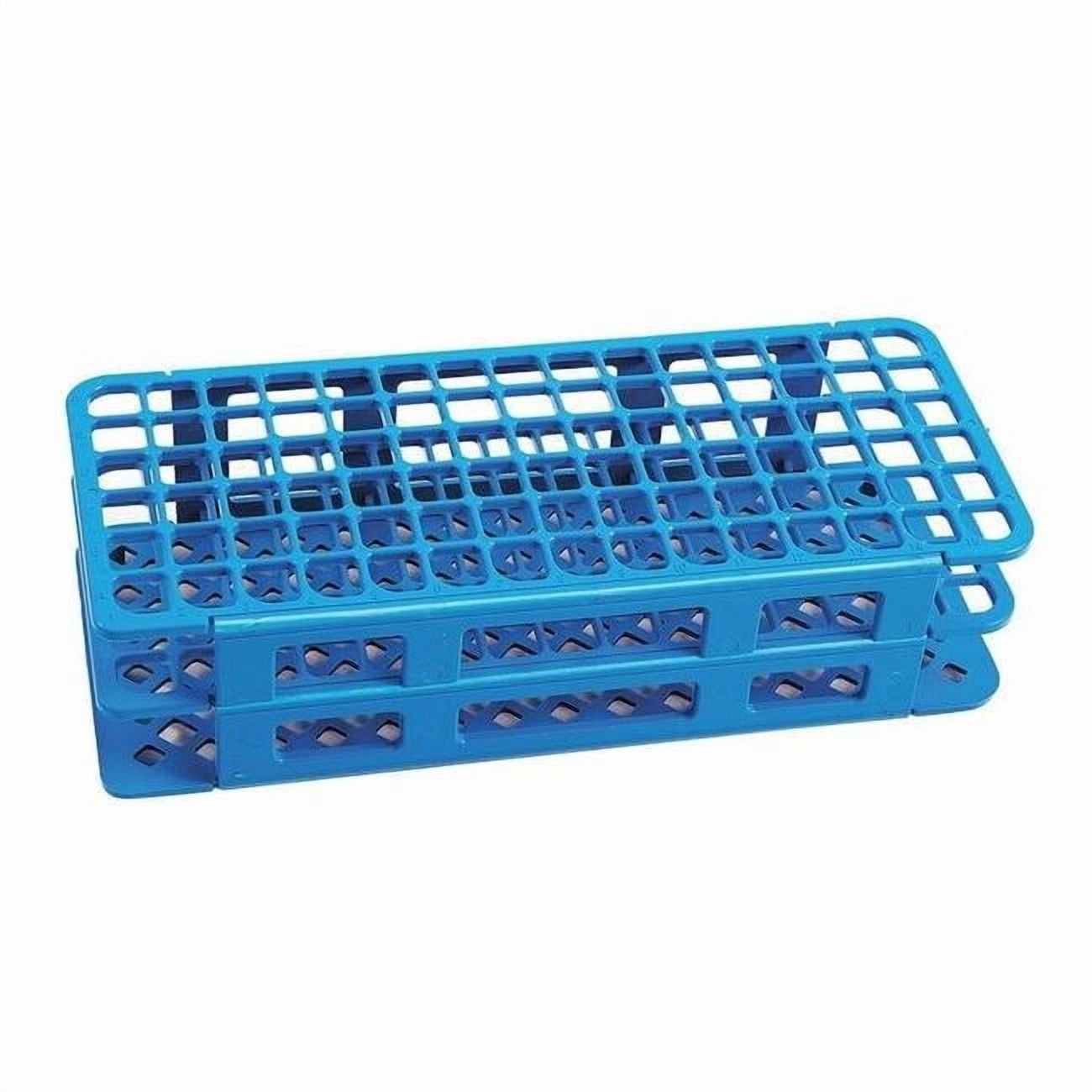 Azlon Tube Rack Dynalon Test Tube Rack,6x15 Format,Blue,2-7/16