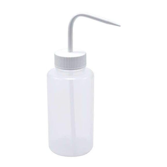 Translucent/ White 500mL Wash Bottle, PK5 506935-0001