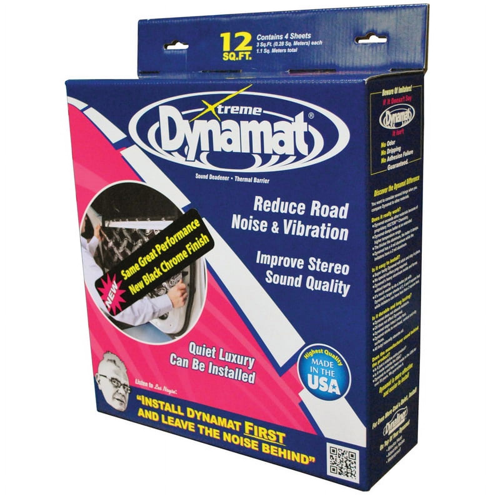 Dynamat 10435 Dynamat Extreme Door Kit 4 Sheets 12in x 36in