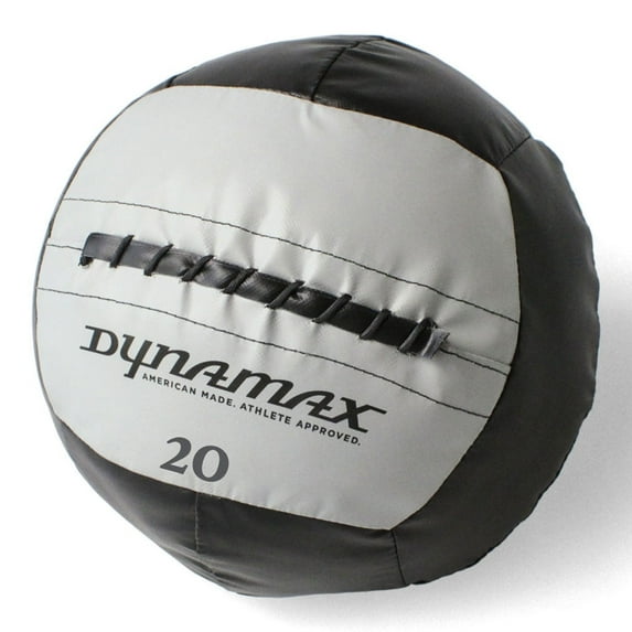 Power Systems Dynamax 14" Medicine Ball (20 lb), Soft-Shell Weighted Medicine Ball for Full Body Training