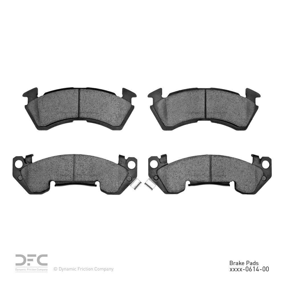 Dynamic 1214-0614-00 DFC Heavy Duty Pads - Semi Metallic Fits select: 1990-1993 CHEVROLET CAPRICE, 1995-1996 CHEVROLET CAPRICE / IMPALA