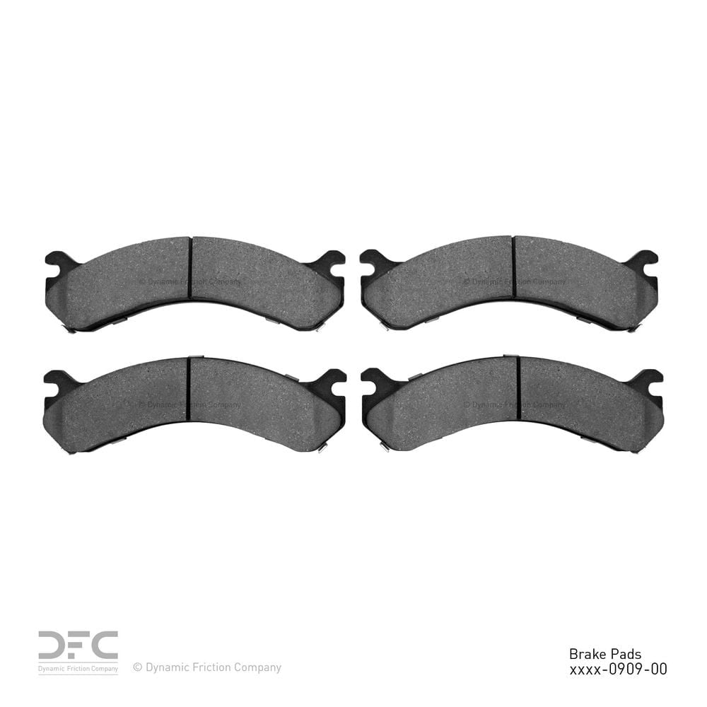 Dynamic 1214-0909-00 DFC Heavy Duty Pads - Semi Metallic