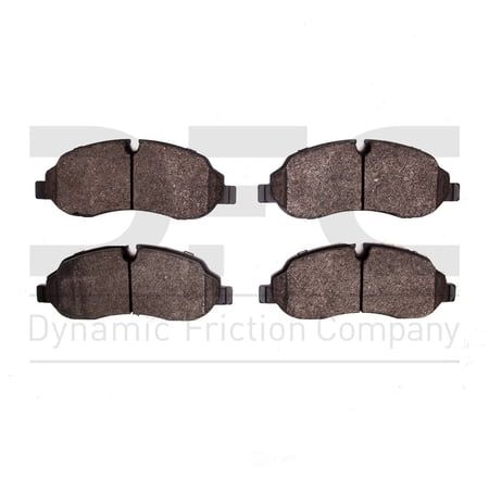 Dynamic 1214-1774-00 DFC Heavy Duty Pads - Semi Metallic Fits select: 2015-2022 FORD TRANSIT