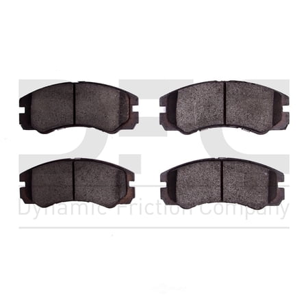 Dynamic 1310-0579-00 DFC 3000 Ceramic Brake Pads Fits select: 1994-2001 ISUZU RODEO, 1994-2001 HONDA PASSPORT