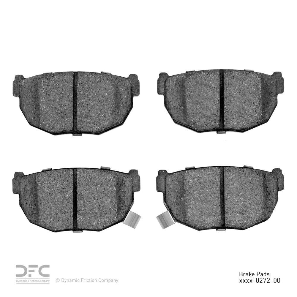 Dynamic 1551-0272-00 DFC 5000 Advanced Brake Pads - Ceramic Fits select: 1985-1989 NISSAN 300ZX, 1989-1998 NISSAN 240SX