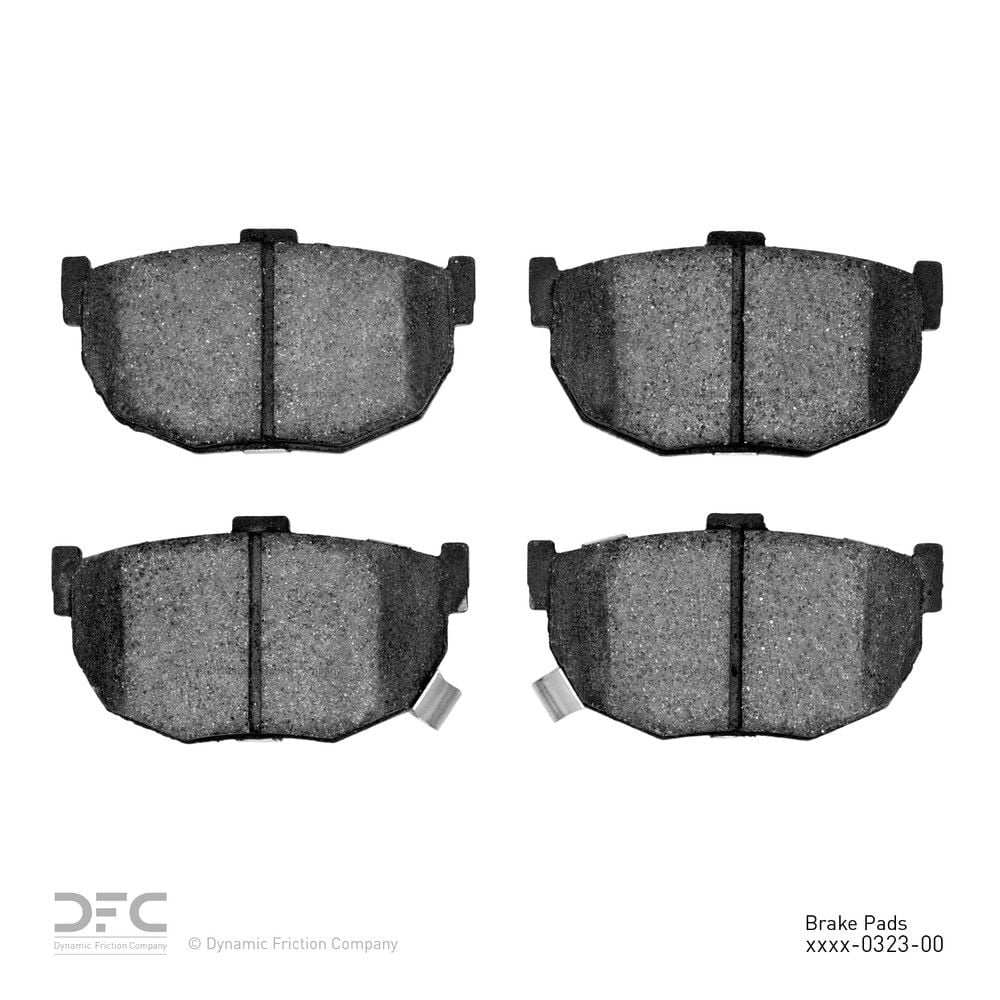 Dynamic 1551-0323-00 DFC 5000 Advanced Brake Pads - Ceramic Fits select: 1994-2006 HYUNDAI ELANTRA, 2006-2009 KIA SPECTRA