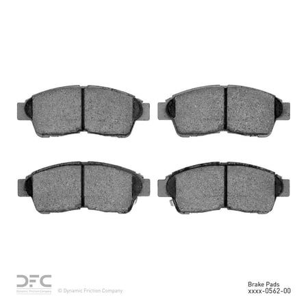 Dynamic 1551-0562-00 DFC 5000 Advanced Brake Pads - Ceramic Fits select: 1992-2001 TOYOTA CAMRY, 1996-2003 TOYOTA RAV4