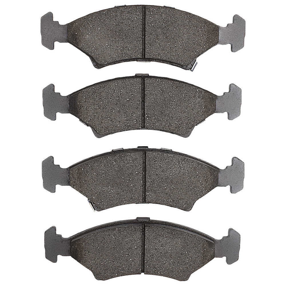 Dynamic 1551-0766-00 DFC 5000 Advanced Brake Pads - Ceramic Fits select: 1994-2000 KIA SEPHIA, 2000 KIA SPECTRA