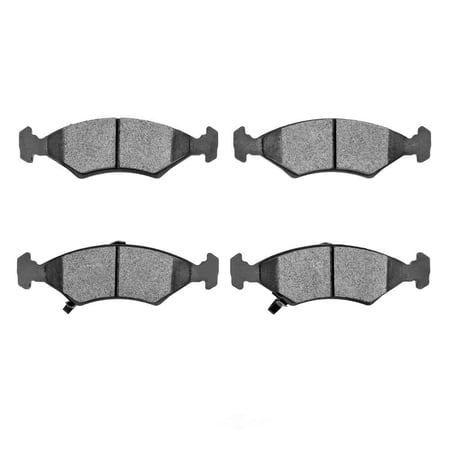 Dynamic 1551-0766-00 DFC 5000 Advanced Brake Pads - Ceramic Fits select: 1994-2000 KIA SEPHIA, 2000 KIA SPECTRA