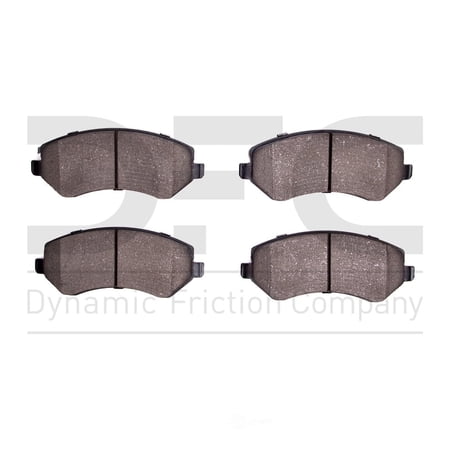 Dynamic 1551-0856-00 DFC 5000 Advanced Brake Pads - Semi Metallic Fits select: 2005 DODGE GRAND CARAVAN, 2003-2007 CHRYSLER TOWN & COUNTRY