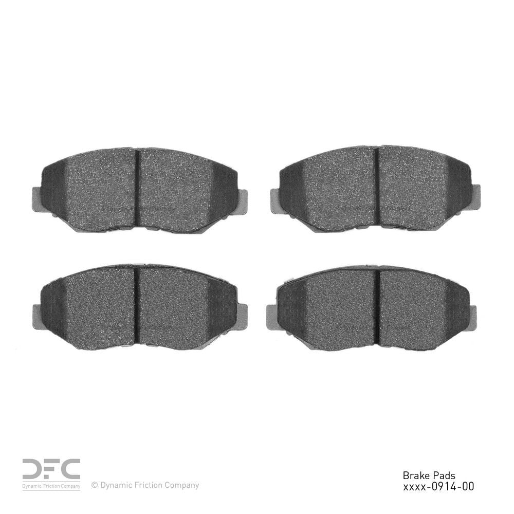 Dynamic 1551091400 DFC 5000 Advanced Brake Pads Ceramic Fits select