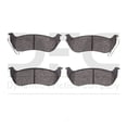 thumbnail image 1 of Dynamic 1551-0964-00 DFC 5000 Advanced Brake Pads - Ceramic Fits select: 2006-2010 FORD EXPLORER, 2003-2005 JEEP LIBERTY, 1 of 3