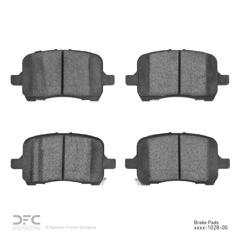 Dynamic 1551-1028-00 DFC 5000 Advanced Brake Pads - Low Metallic Fits select: 2005-2007 CHEVROLET COBALT, 2008-2010 CHEVROLET HHR