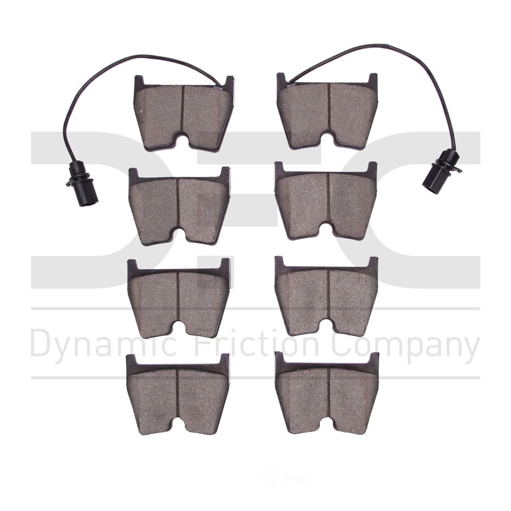 Dynamic 1551-1029-00 DFC 5000 Advanced Brake Pads - Low Metallic Fits select: 2013-2015 AUDI RS5, 2008-2012 AUDI R8