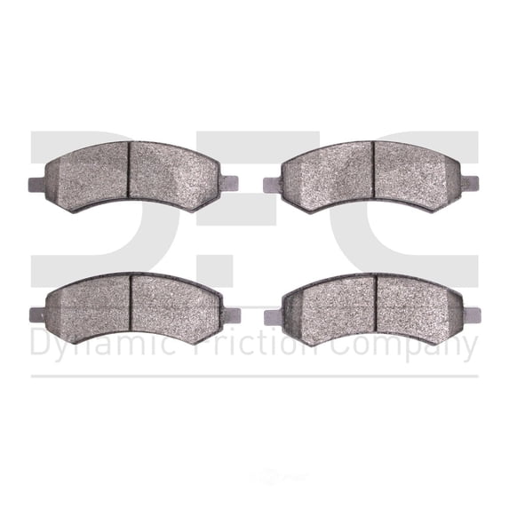 Dynamic 1551-1084-00 DFC 5000 Advanced Brake Pads - Semi Metallic Fits select: 2013-2018 RAM 1500, 2006-2012 DODGE RAM 1500