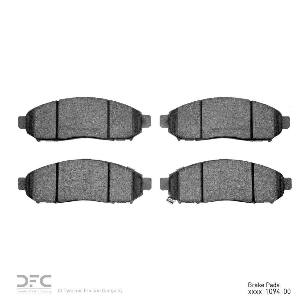 Dynamic 1551-1094-00 DFC 5000 Advanced Brake Pads - Ceramic Fits select: 2005-2020,2022 NISSAN FRONTIER