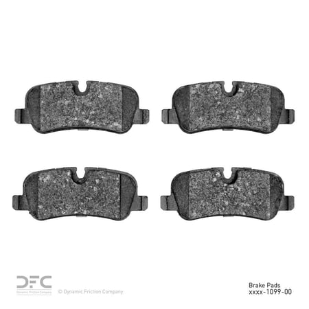 Dynamic 1551-1099-00 DFC 5000 Advanced Brake Pads - Low Metallic Fits select: 2010-2016 LAND ROVER LR4, 2005-2009 LAND ROVER LR3