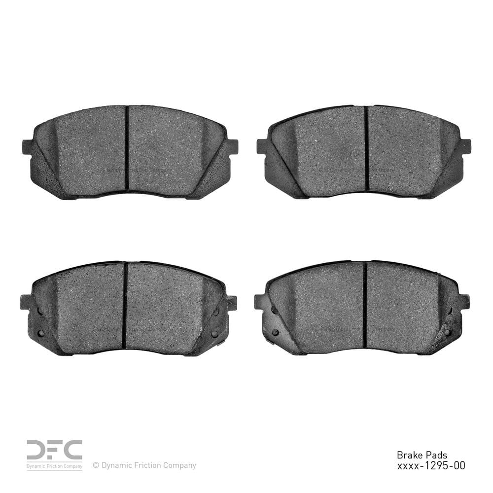 Dynamic 1551-1295-00 DFC 5000 Advanced Brake Pads - Ceramic Fits select: 2015 HYUNDAI SONATA SE, 2010-2015 HYUNDAI TUCSON