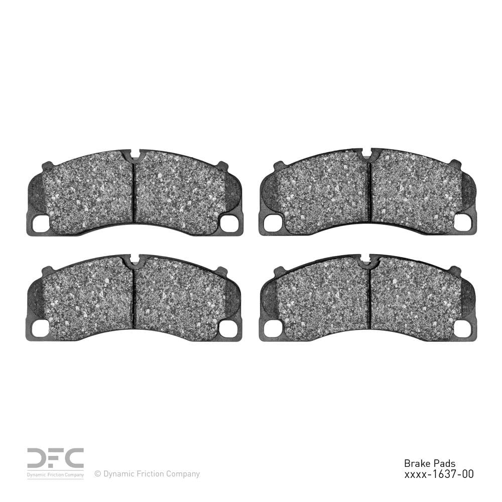 Dynamic 1551-1637-00 DFC 5000 Advanced Brake Pads - Low Metallic Fits select: 2017-2021 PORSCHE CAYMAN, 2017-2021 PORSCHE BOXSTER
