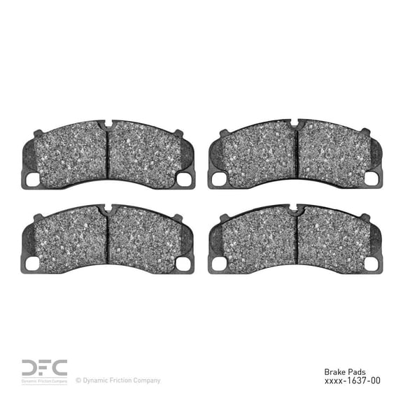 Dynamic 1551-1637-00 DFC 5000 Advanced Brake Pads - Low Metallic Fits select: 2017-2021 PORSCHE CAYMAN, 2017-2021 PORSCHE BOXSTER