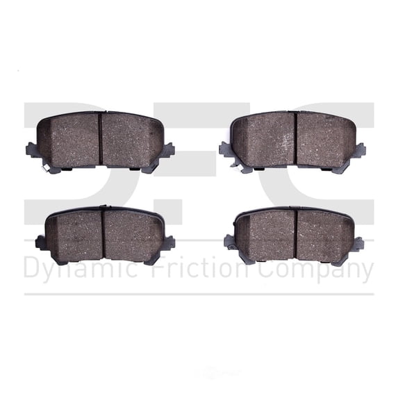 Dynamic 1551-1724-00 DFC 5000 Advanced Brake Pads - Ceramic Fits select: 2009-2022 HONDA PILOT, 2011-2017 HONDA ODYSSEY
