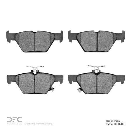 Dynamic 1551-1808-00 DFC 5000 Advanced Brake Pads - Ceramic Fits select: 2015-2022 SUBARU OUTBACK, 2019-2022 SUBARU FORESTER