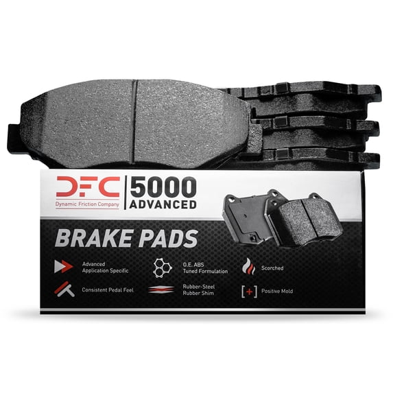 Dynamic 1551-2307-01 DFC 5000 Advanced Brake Pads - Ceramic and Hardware Kit Fits select: 2021-2022 CHEVROLET TRAILBLAZER