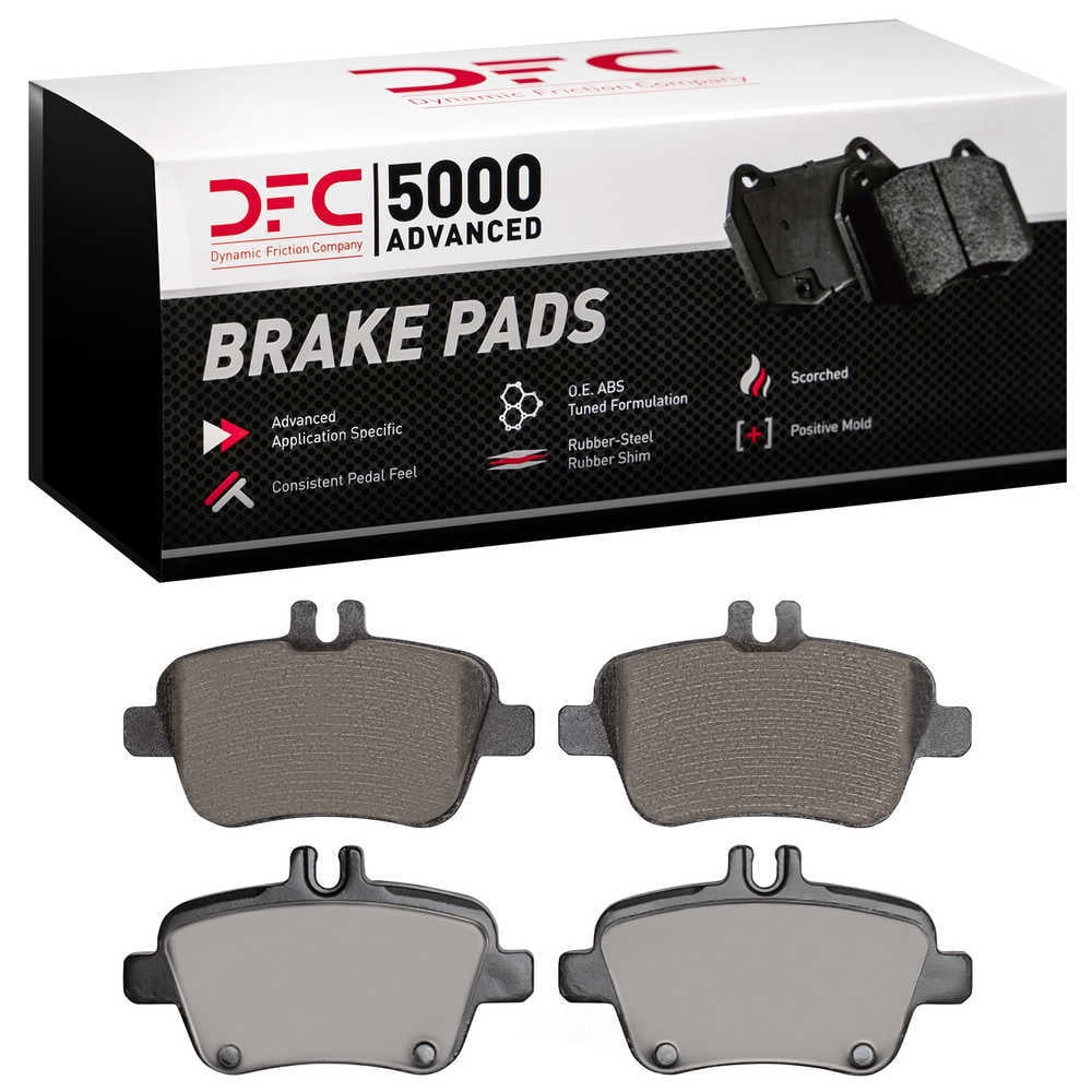 Dynamic Friction Company 1552-1646-00 DFC 5000 Advanced Brake Pads - Ceramic - OE Equivalent