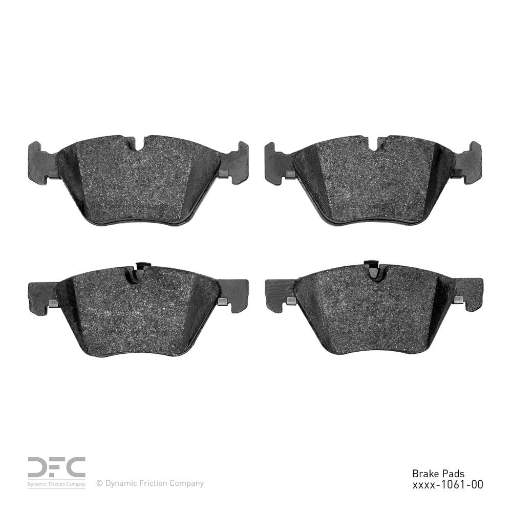 Dynamic 1600-1061-00 DFC 5000 Euro Ceramic Brake Pads Fits select: 2007 BMW 328, 2006 BMW 325