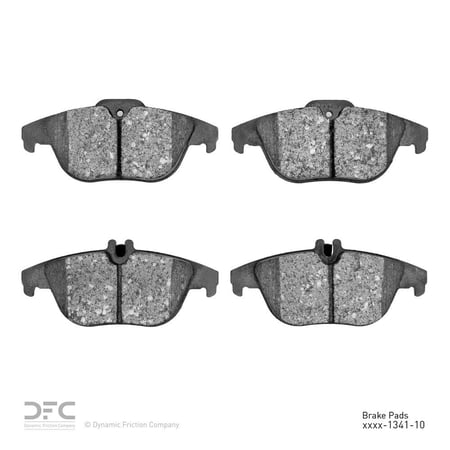 Dynamic 1600-1341-10 DFC 5000 Euro Ceramic Brake Pads Fits select: 2010-2014 MERCEDES-BENZ GLK, 2015 MERCEDES-BENZ GLK 350 4MATIC
