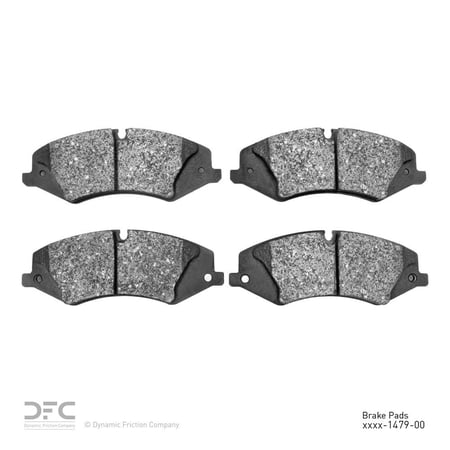 Dynamic 1600-1479-00 Advanced Brake Pads DFC 5000 Euro Ceramic