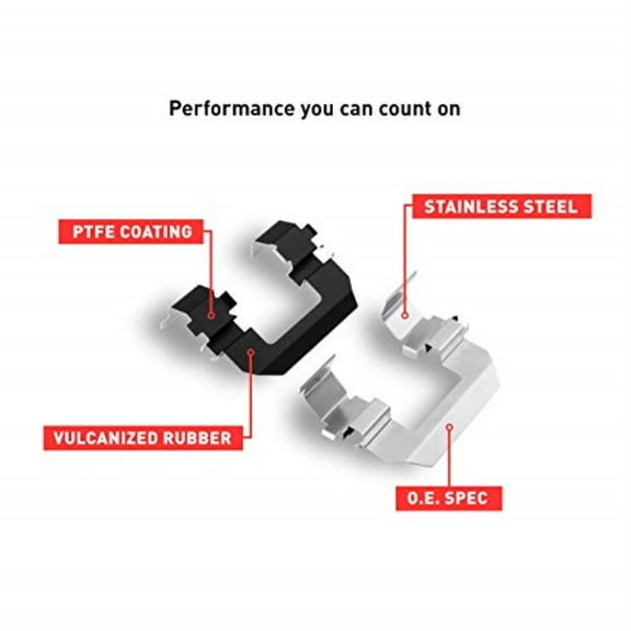Dynamic 340-59048 DFC Disc Brake Hardware Kit Fits select: 2007-2016 HONDA CR-V, 2005-2017 HONDA ODYSSEY