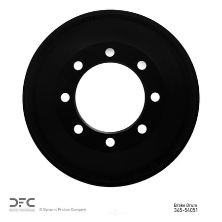 Dynamic 365-54051 True Balanced Brake Drum Fits select: 1966-1976,1978-1979 FORD F250