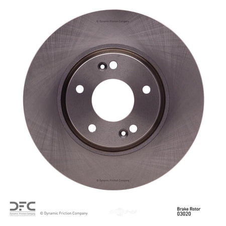 Dynamic 600-03020 DFC Brake Rotor Fits select: 2005-2014 HYUNDAI SONATA, 2011-2015 KIA OPTIMA LX