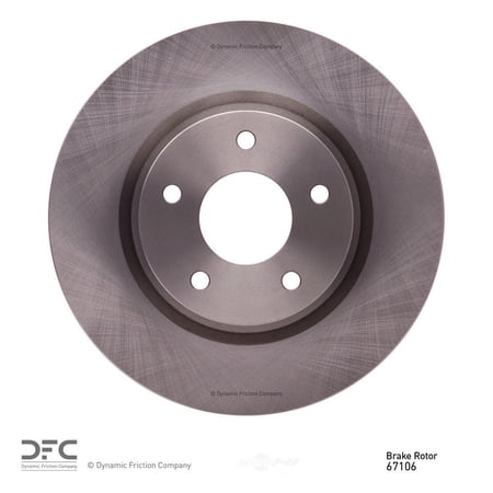 Dynamic 600-67106 DFC Brake Rotor Fits select: 2015-2016 NISSAN ROGUE, 2017-2018 NISSAN ROGUE S/SL/SV