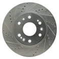thumbnail image 1 of Brake Rotor - Drilled and Slotted - Silver 631-48050L, 1 of 4