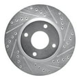 thumbnail image 1 of Dynamic 631-67056R DFC Brake Rotor - Drilled And Slotted - Silver, 1 of 1