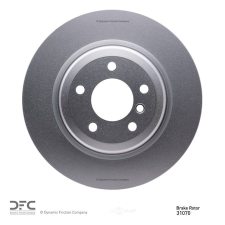 Dynamic 900-31070 DFC Hi-carbon Alloy Geomet Coated Rotor Fits select: 2007-2013 BMW 335, 2006 BMW 330