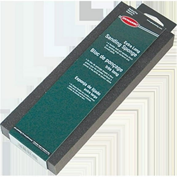 Dynamic AG692622 Medium & Fine Extra Long 4-Sided Sanding Sponge