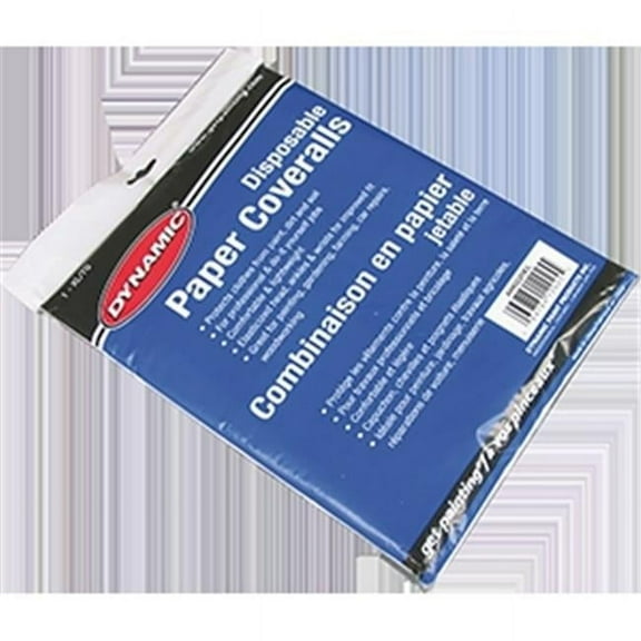 Dynamic Paint AH0220EL Disposable 1.6-Ounce Paper Coverall, Size X-Large
