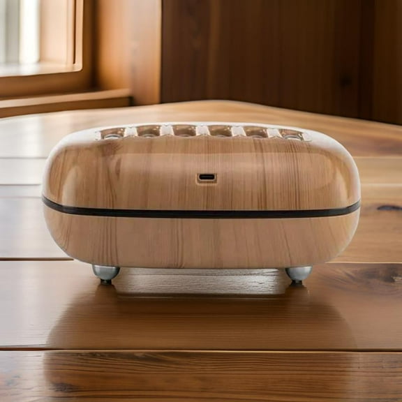 Dynamic Air Humidifier Bluetooth Speaker for your bedroom, house, or workplace. It has six spray ports, seven dynamic colored lights, a wireless remote, and a 500 ml water tank.