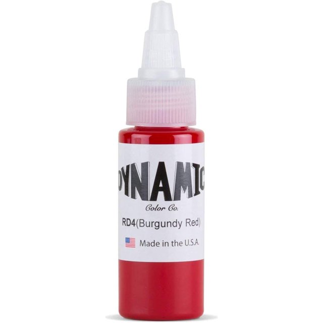 Dynamic Burgundy Red Tattoo Ink Professional LongLasting Tattooing