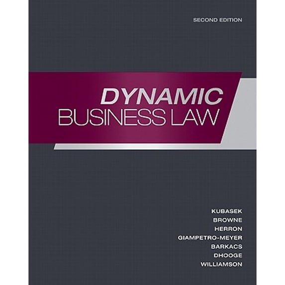 Pre-Owned Dynamic Business Law (Hardcover) 0073377678 9780073377674