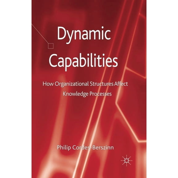 Dynamic Capabilities: How Organisational Structures Affect Knowledge Processes, (Paperback)