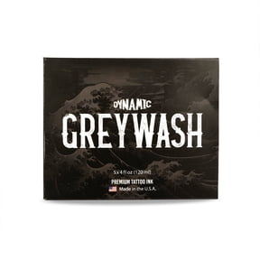 Dynamic Color Tattoo Ink - Permanent Tattooing Inks - Greywash Ink Set - 4oz